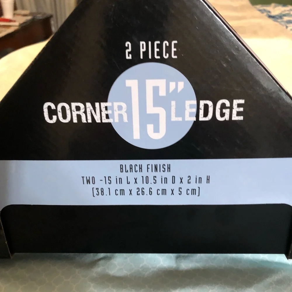 2 Piece Corner 15” Ledge NIB